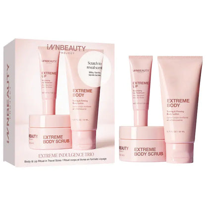 INNBEAUTY PROJECT | Extreme Indulgence Trio Holiday Exclusive Body + Lip Set