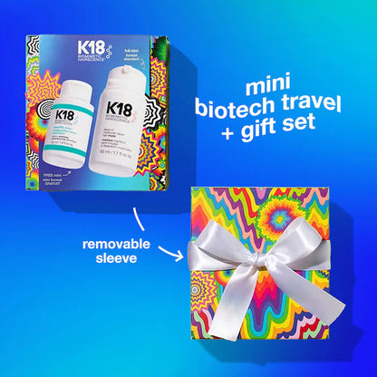 K18 Biomimetic | Detox + Repair Leave-In Molecular Repair Mask & Mini Detox Shampoo Gift Set