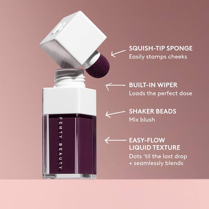 Fenty Beauty by Rihanna | Blushin' In Diamonds Liquid Blush + Highlighter Duo Makeup Gift Set