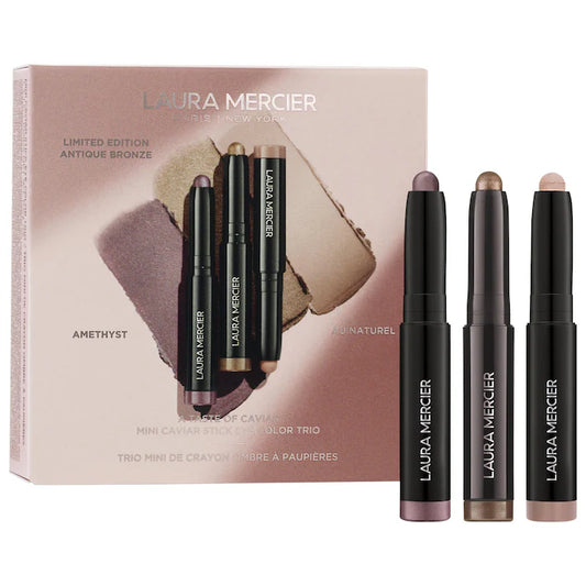 Laura Mercier | A Taste of Caviar Mini Caviar Stick Eye Shadow Trio Gift Set