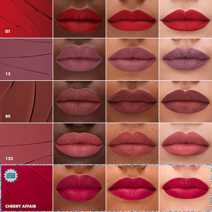 SEPHORA COLLECTION | Cream Lip Stain 10HR Liquid Lipstick 5pc Set