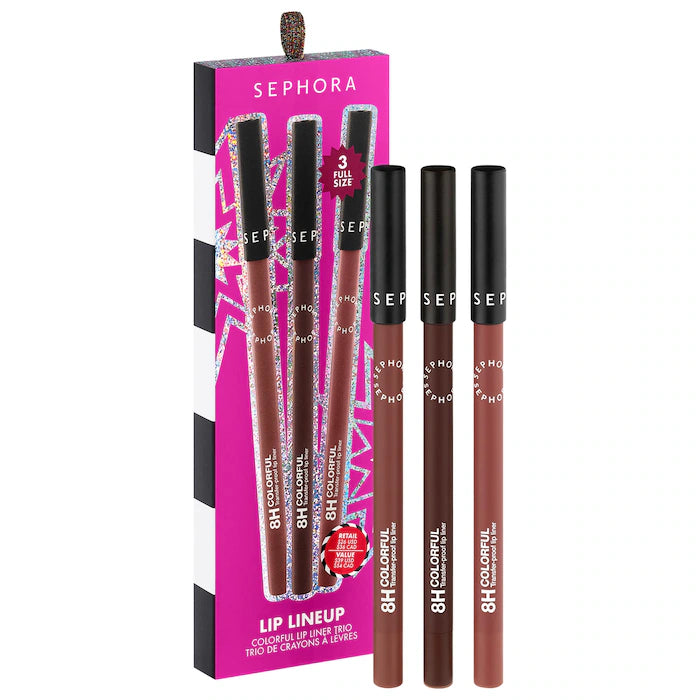 SEPHORA COLLECTION | 8H Colorful Lip Liner Trio Set