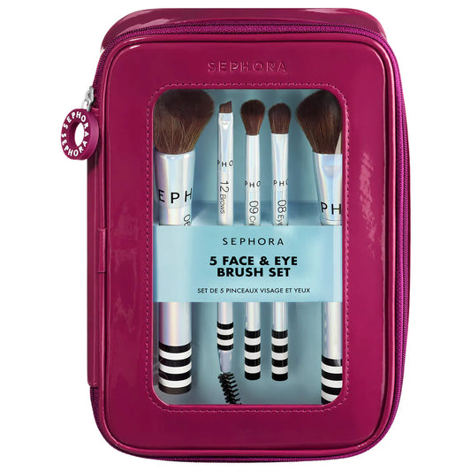SEPHORA COLLECTION | 5 Piece Face & Eye Brush Set