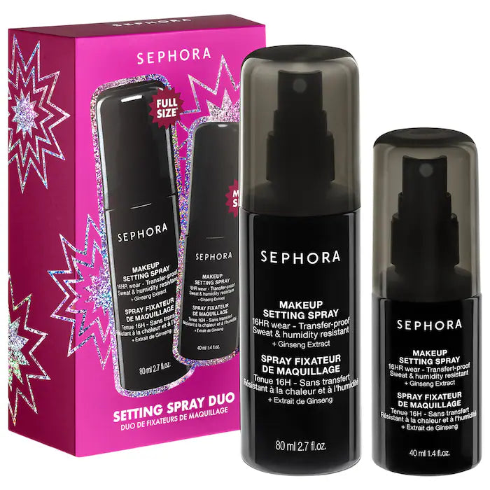 SEPHORA COLLECTION | All Day Makeup Setting Spray Duo Set