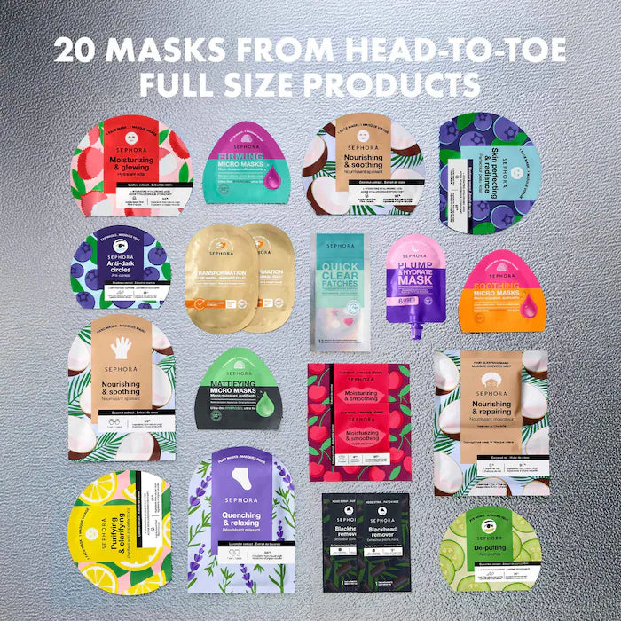 SEPHORA COLLECTION | Holy Sheet! Mask Set