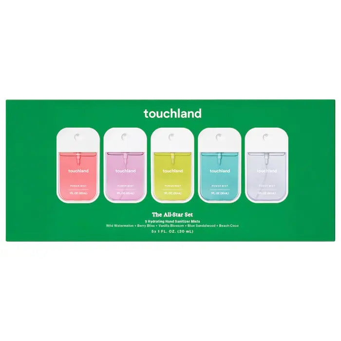 Touchland | The All Star Gift Set (5 pack Hand Sanitizers)