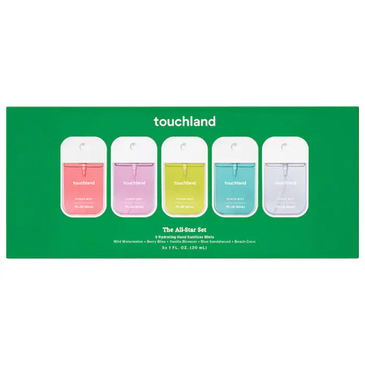 Touchland | The All Star Gift Set (5 pack Hand Sanitizers)