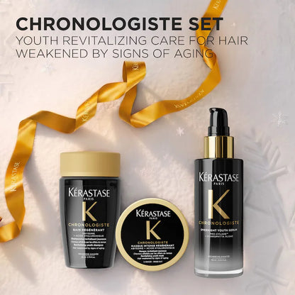 Kerastase | Chronologiste Trio Gift Set for Dry, Thin, Aging Hair