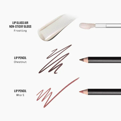 MAC COSMETICS | Line + Shine Hydrating Glossy Lip Trio Gift Set