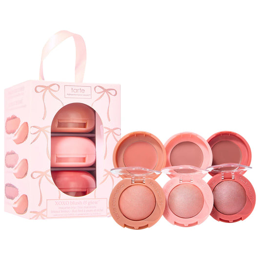 Tarte | xoxo blush & glow macaron set