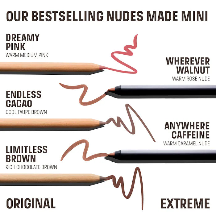 MAKE UP FOR EVER | Mini Artist Color Pencil Original & Extreme Long-lasting Lip Liner Set