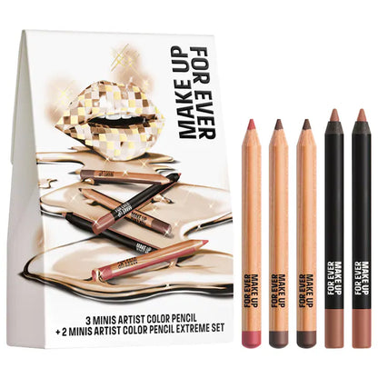 MAKE UP FOR EVER | Mini Artist Color Pencil Original & Extreme Long-lasting Lip Liner Set
