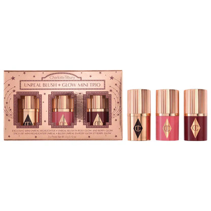 Charlotte Tilbury | Mini Unreal Blush + Glow Trio