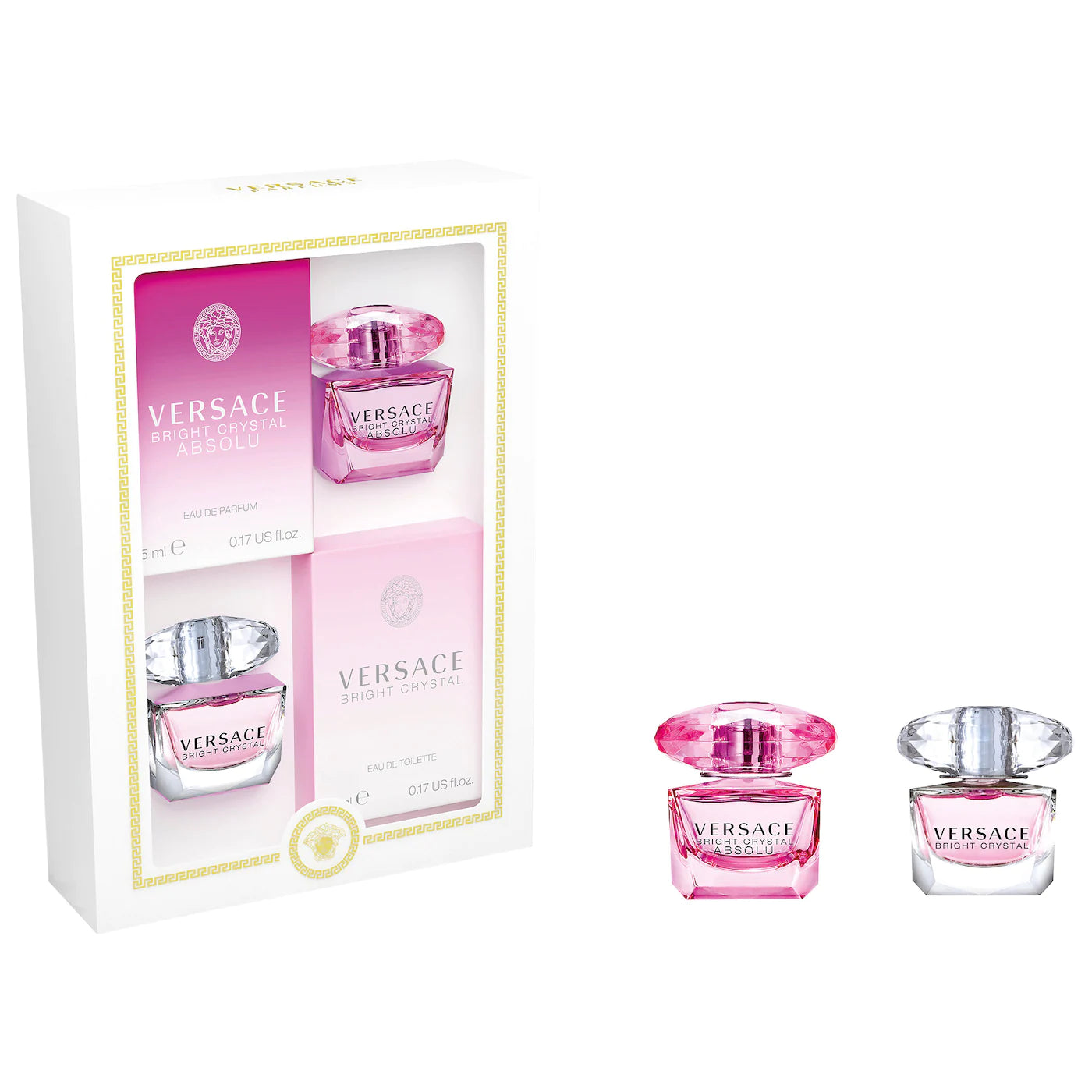Versace | Mini Bright Crystal and Bright Crystal Absolu Set