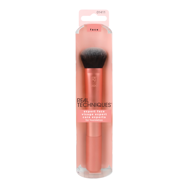 Real Techniques | Expert Face Liquid and Cream Foundation Makeup Brush - Face RT 200 Expert Face