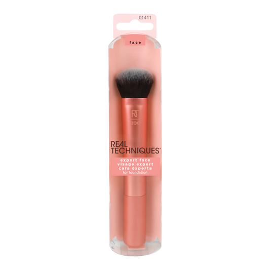 Real Techniques | Expert Face Liquid and Cream Foundation Makeup Brush - Face RT 200 Expert Face