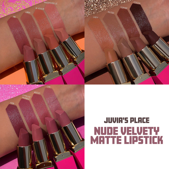 Juvia's Place | The Nude Velvety Matte Lipstick