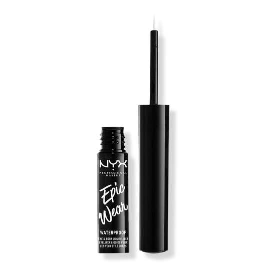 NYX Professional Makeup | Epic Wear Metallic Long-Lasting Liquid Eyeliner - Silver Metal