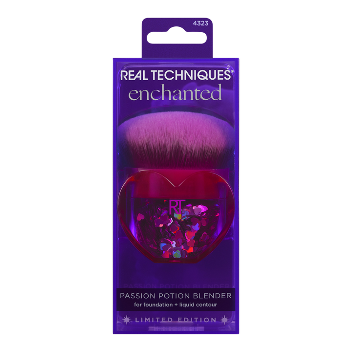 Real Techniques | Enchanted Passion Potion Foundation & Contour Blender Makeup Brush
