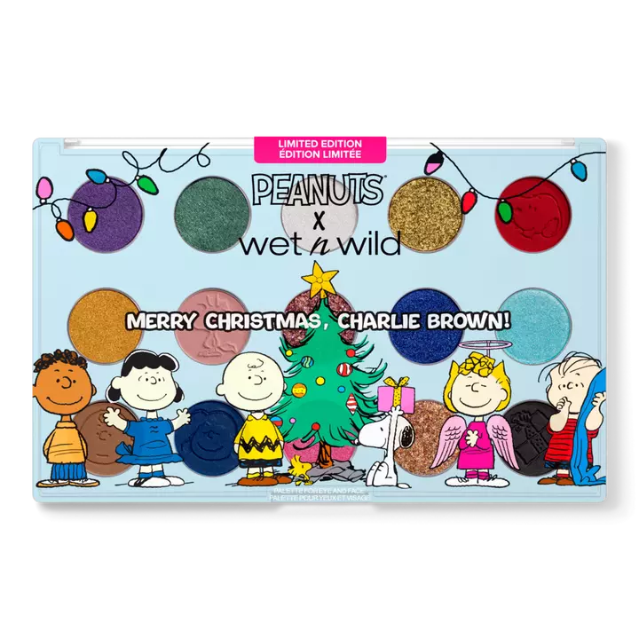 Wet n Wild | Peanuts Merry Christmas Charlie Brown! Palette for Eye & Face