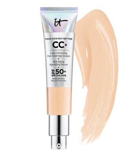 IT Cosmetics | CC+ Cream Full Coverage Color Correcting Foundation with SPF 50+