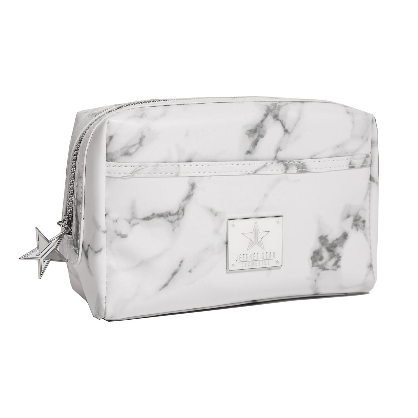 Jeffree Star | White Marble Makeup Bag