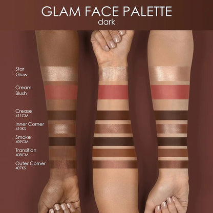NATASHA DENONA | Glam Face Palette - Eye & Cheek