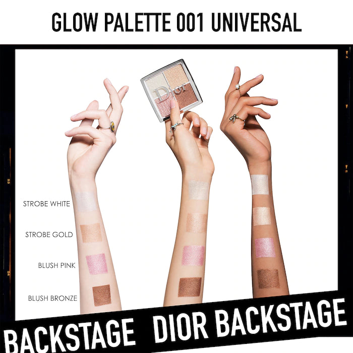 Dior BACKSTAGE Glow Face Palette 001 Universal – DaMar Beauty