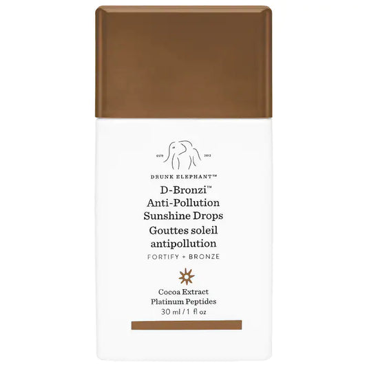 Drunk Elephant | D-Bronzi™ Anti-Pollution Bronzing Drops with Peptides