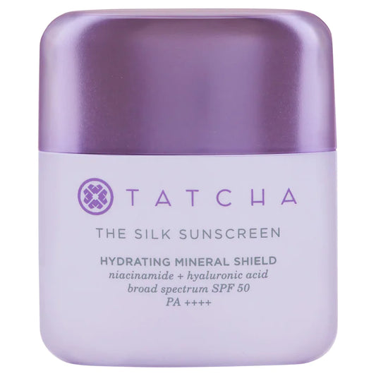 Tatcha | The Silk Sunscreen Mineral Broad Spectrum SPF 50 PA++++ with Hyaluronic Acid and Niacinamide