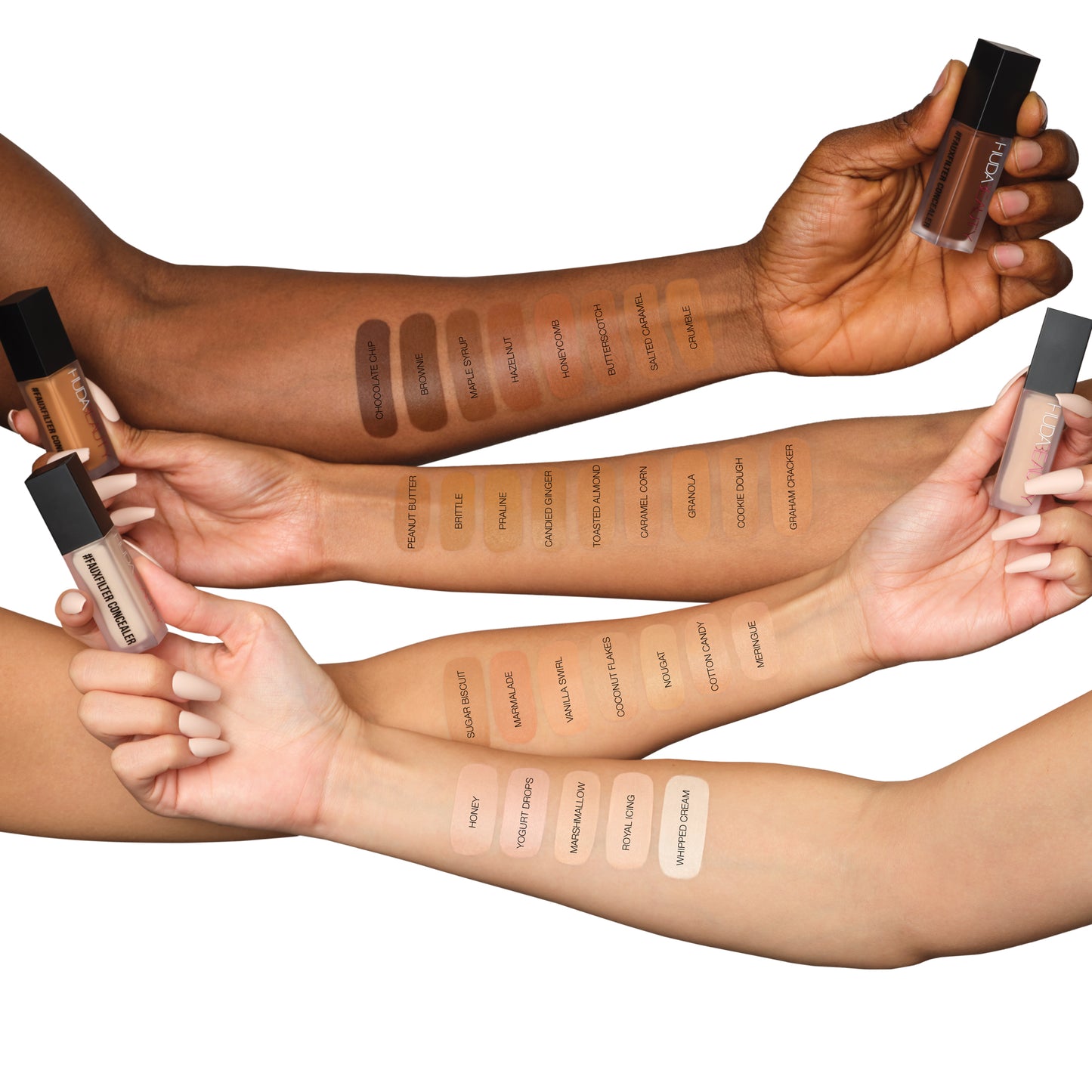 HUDA BEAUTY | #FauxFilter Luminous Matte Buildable Coverage Crease Proof Concealer