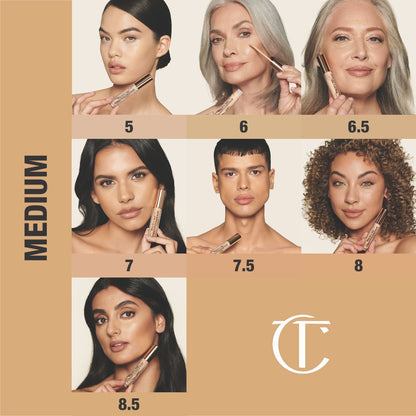 Charlotte Tilbury | Beautiful Skin Medium to Full Coverage Radiant Concealer with Hyaluronic Acid