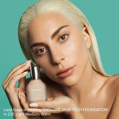 HAUS LABS BY LADY GAGA | Triclone Skin Tech Medium Coverage Foundation with Fermented Arnica