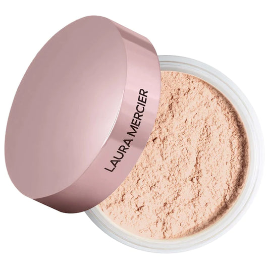 Laura Mercier | Translucent Loose Setting Powder – Pink Tone-Up for Brightening