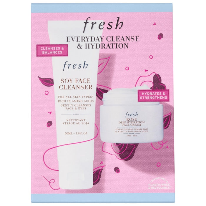 fresh | Cleanse & Hydrate Mini Skincare Gift Set
