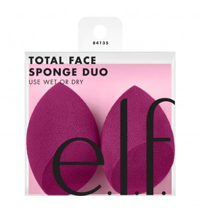 e.l.f. | Total Face Sponge Duo