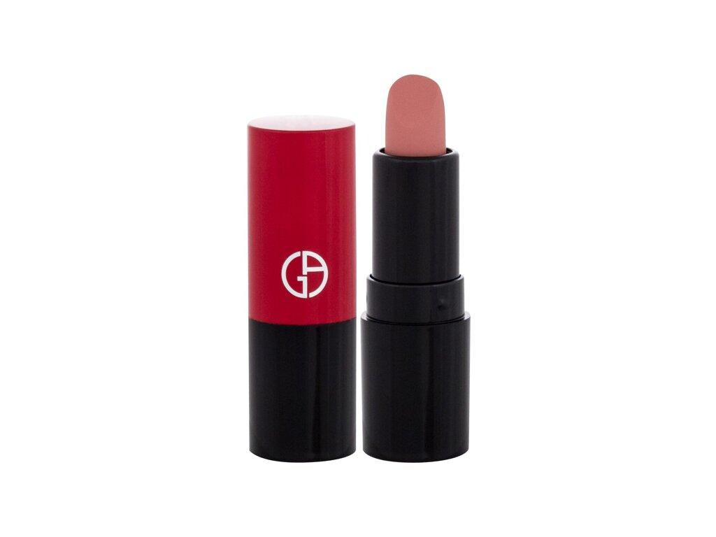 ARMANI BEAUTY | Lip Power Satin Long Lasting Lipstick Shade 104 Selfless - medium beige mauve (Trial Size)